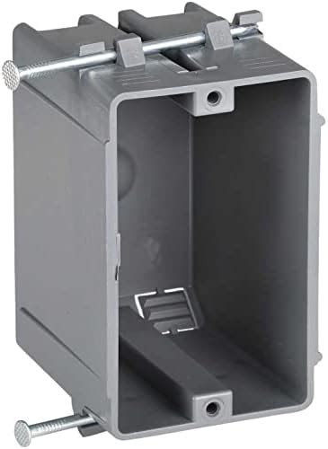 18 cubic inch electrical box|Newhouse Hardware New Work Electrical Nail Outlet .